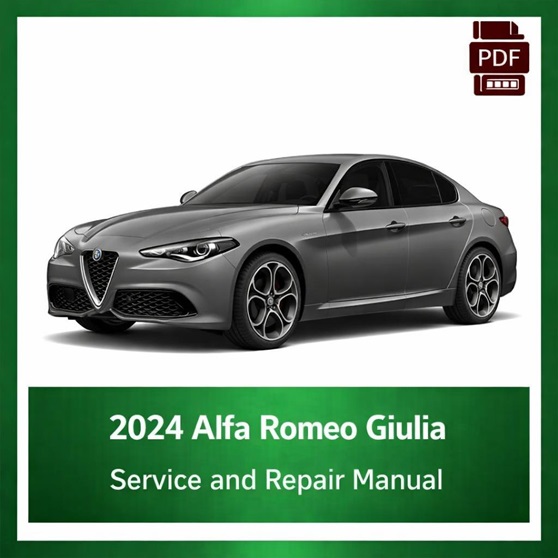 2024 Alfa Romeo Giulia repair manual