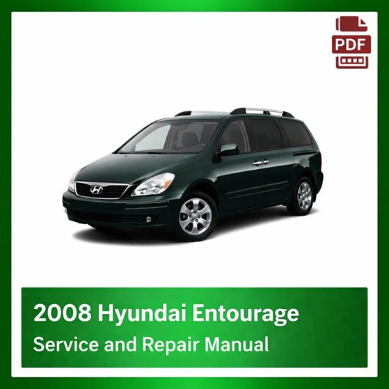 2008 Hyundai Entourage repair manual