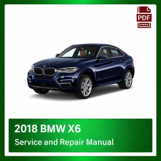 2018 BMW X6 repair manual