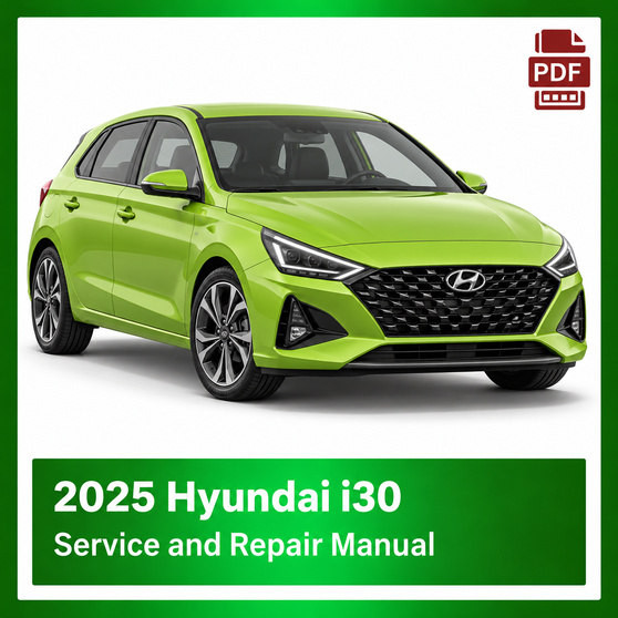2025 Hyundai i30 repair manual