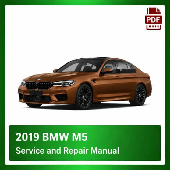 2019 BMW M5 repair manual