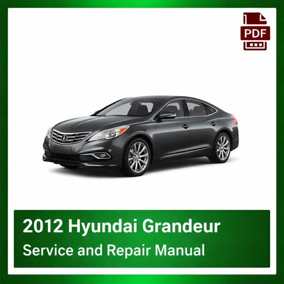 2012 Hyundai Grandeur repair manual