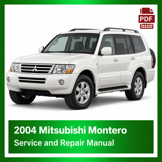 2004 Mitsubishi Montero repair manual