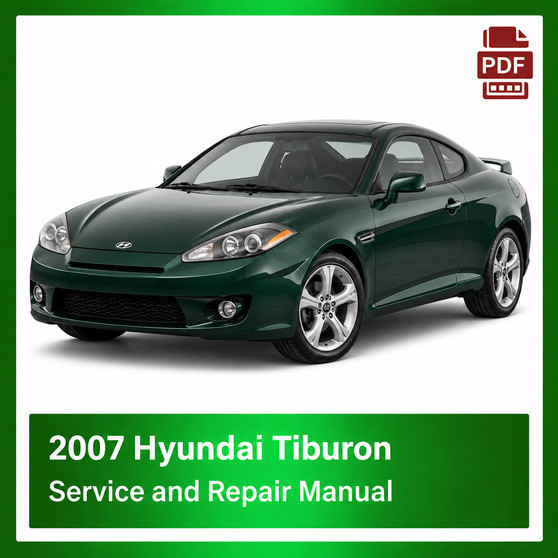2007 Hyundai Tiburon repair manual