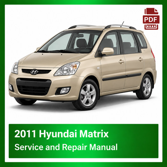 2011 Hyundai Matrix repair manual
