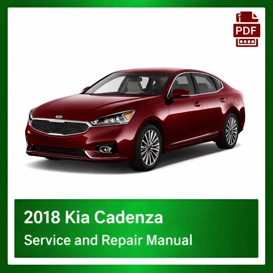 2018 Kia Cadenza repair manual