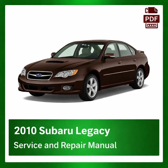 2010 Subaru Legacy repair manual