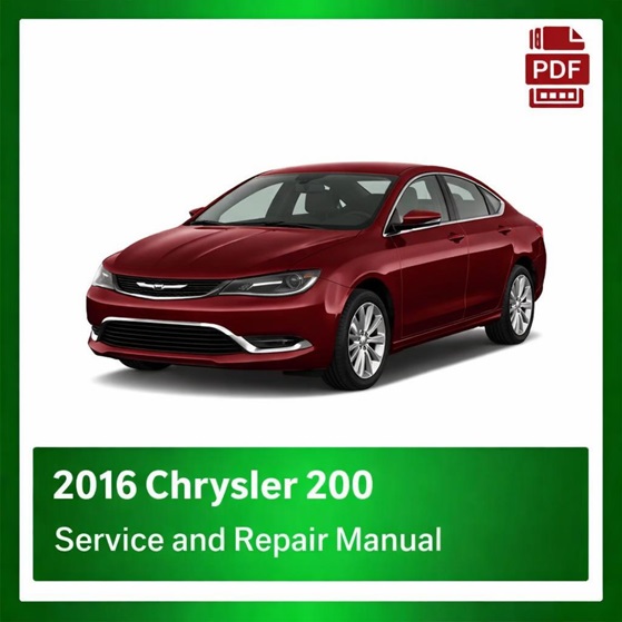 2016 Chrysler 200 repair manual