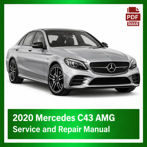 2020 Mercedes C43 AMG repair manual