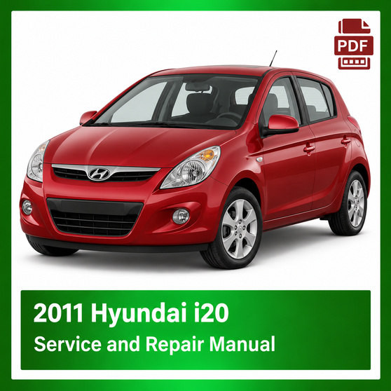2011 Hyundai i20 repair manual