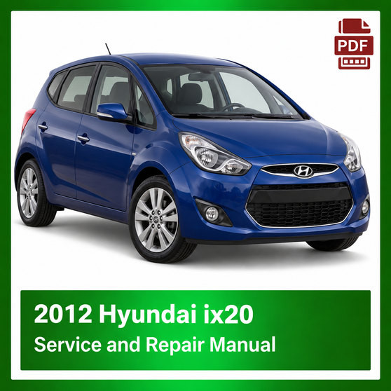 2012 Hyundai IX20 repair manual