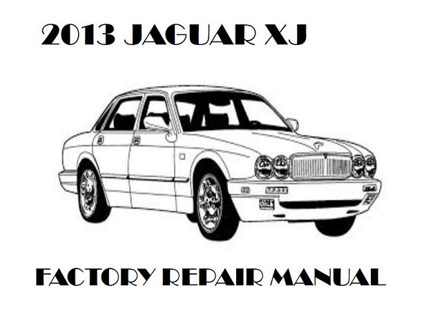 2013 Jaguar XJ repair manual downloader