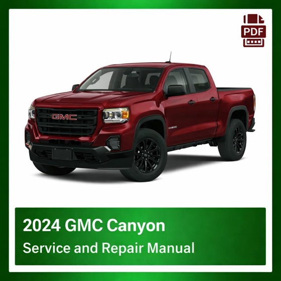 2024 GMC Canyon repair manual