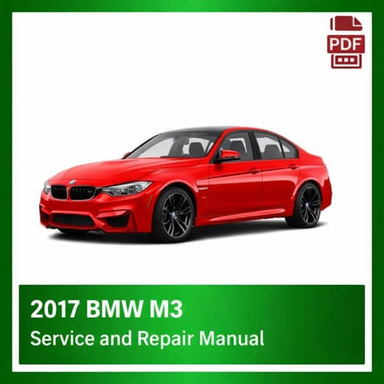 2017 BMW M3 repair manual