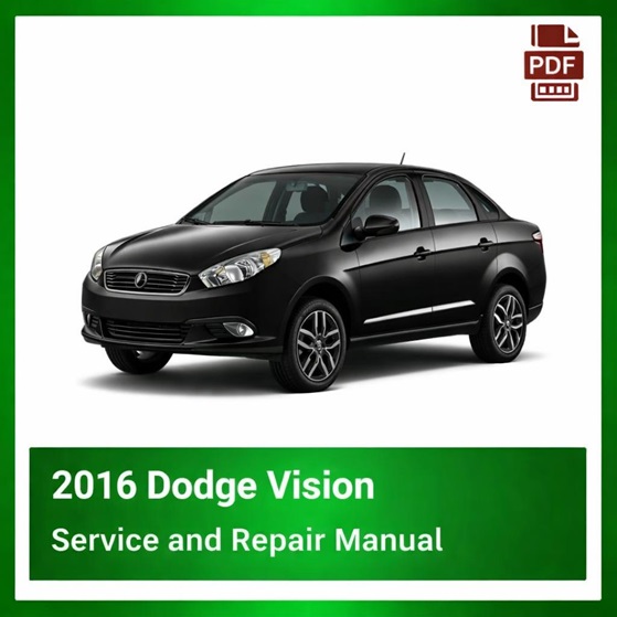2016 Dodge Vision repair manual