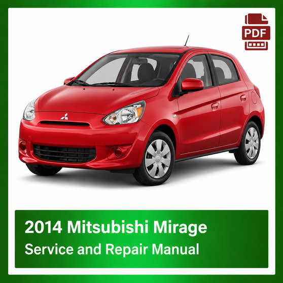 2014 Mitsubishi Mirage repair manual