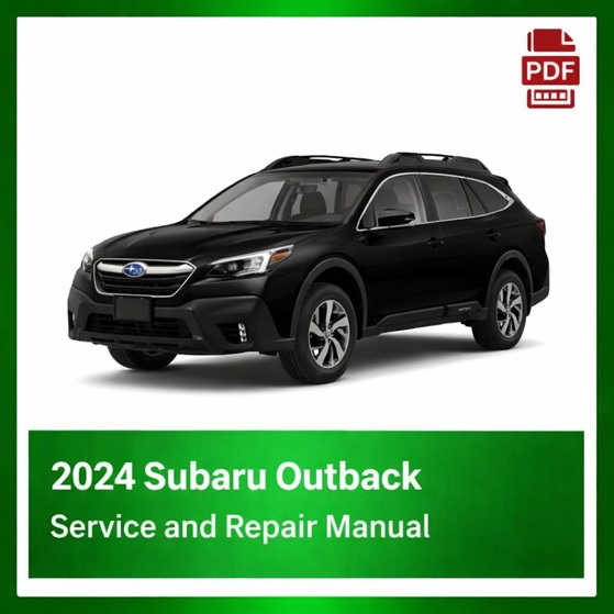 2024 Subaru Outback repair manual