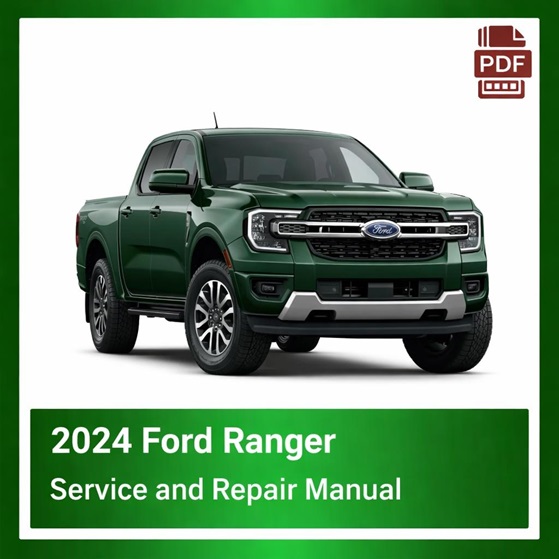 2024 Ford Ranger repair manual