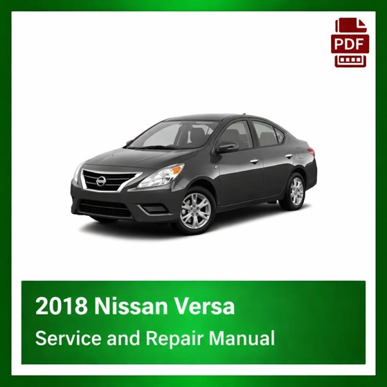 2018 Nissan Versa repair manual