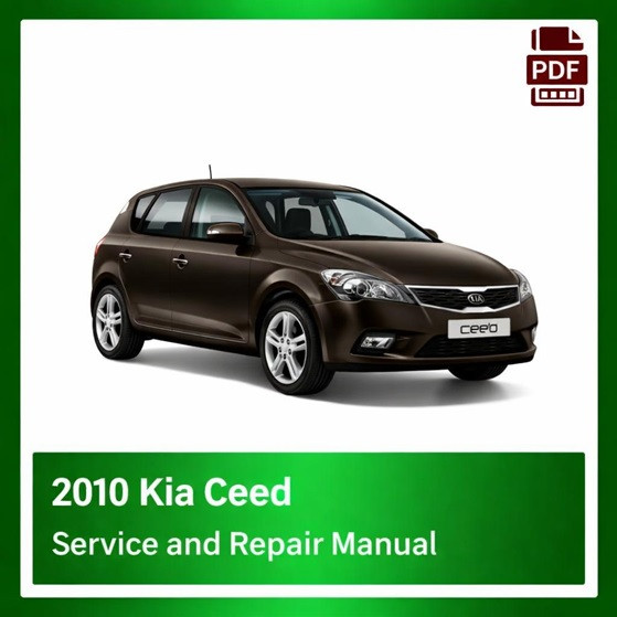 2010 Kia Ceed repair manual