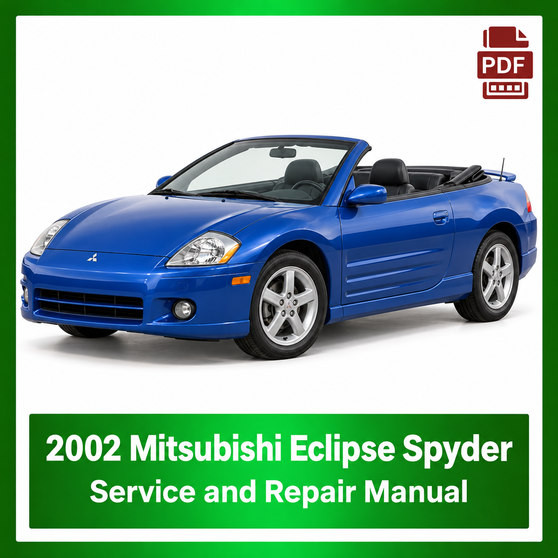 2002 Mitsubishi Eclipse Spyder repair manual