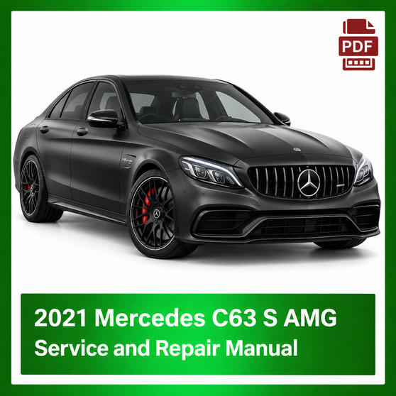2021 Mercedes C63 S AMG repair manual