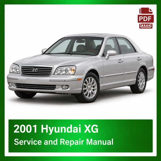 2001 Hyundai XG repair manual