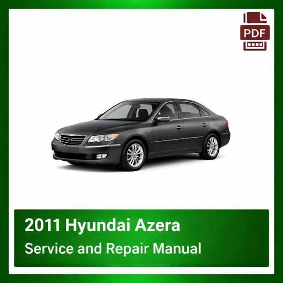 2011 Hyundai Azera repair manual