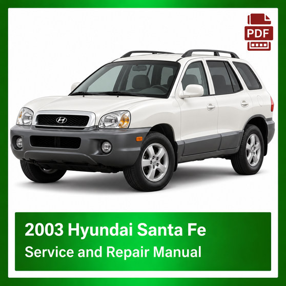 2003 Hyundai Santa Fe repair manual