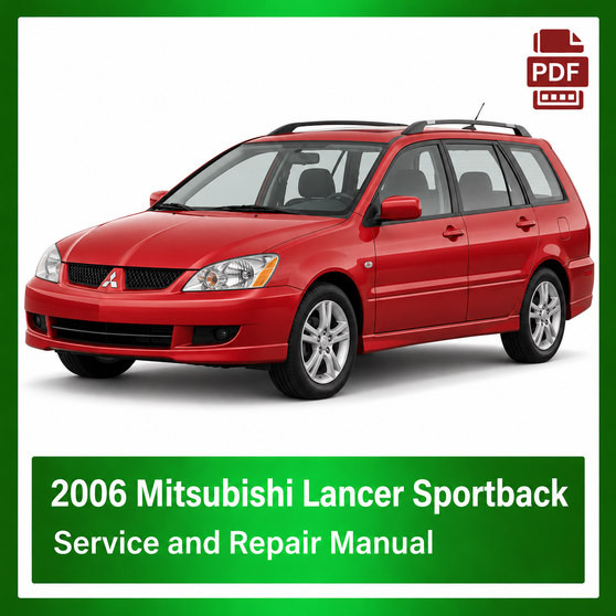 2006 Mitsubishi Lancer Sportback repair manual