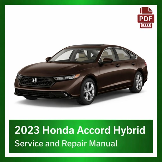 2023 Honda Accord Hybrid repair manual