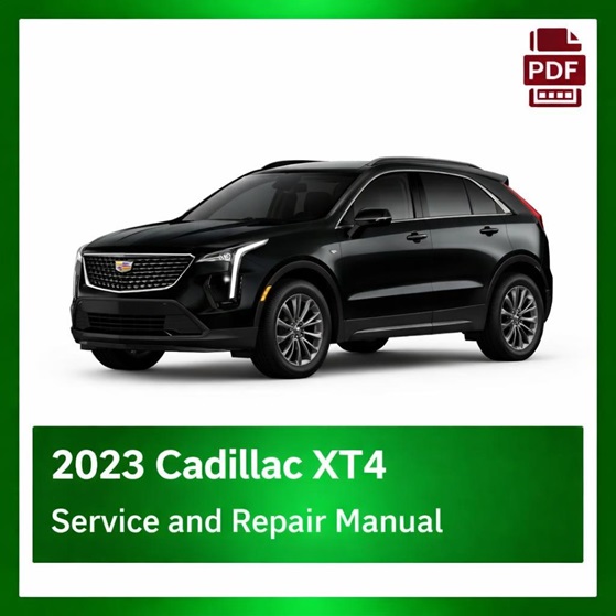 2023 Cadillac XT4 repair manual