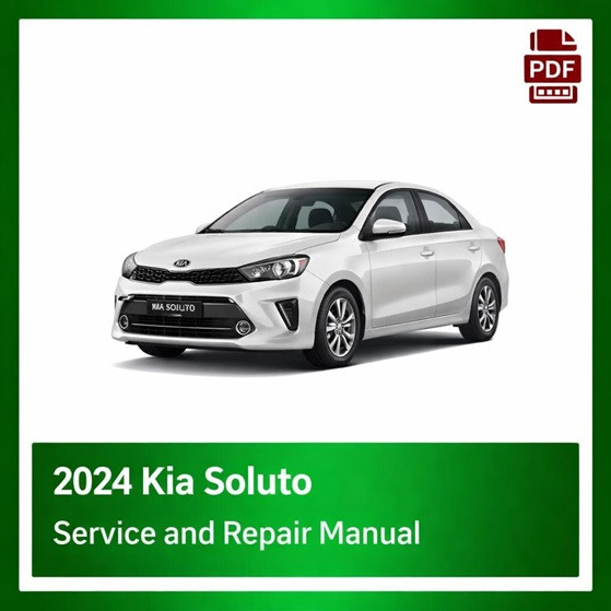 2024 Kia Soluto repair manual