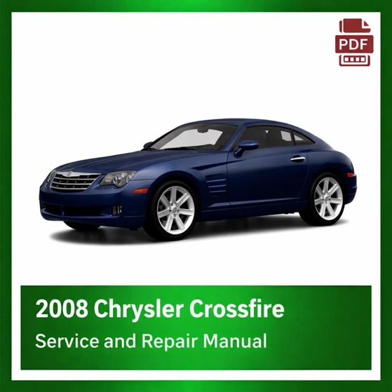 2008 Chrysler Crossfire repair manual