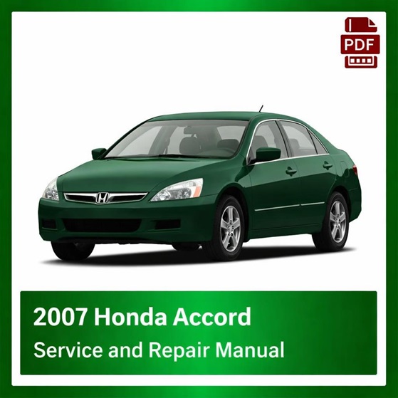 2007 Honda ACCORD repair manual