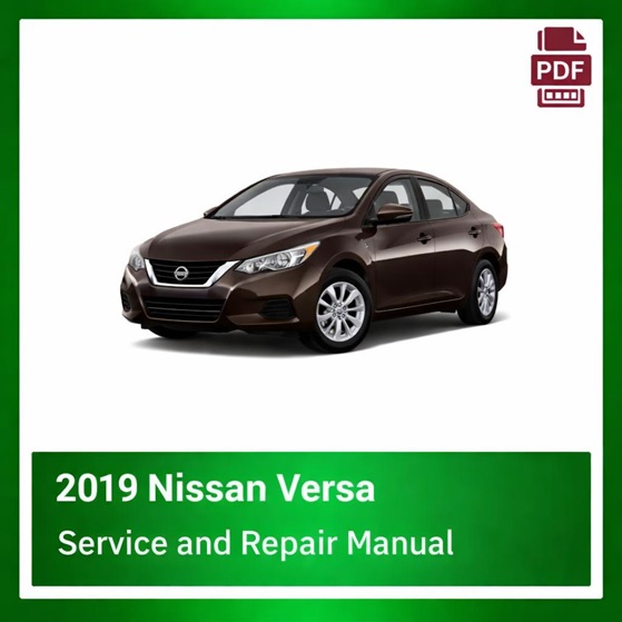 2019 Nissan Versa repair manual