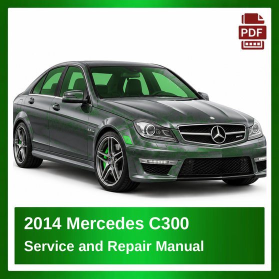 2014 Mercedes C300 repair manual