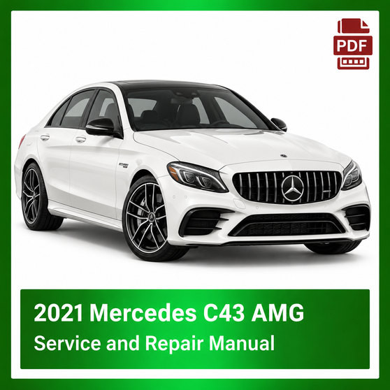 2021 Mercedes C43 AMG repair manual