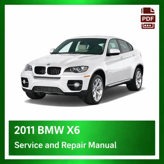 2011 BMW X6 repair manual