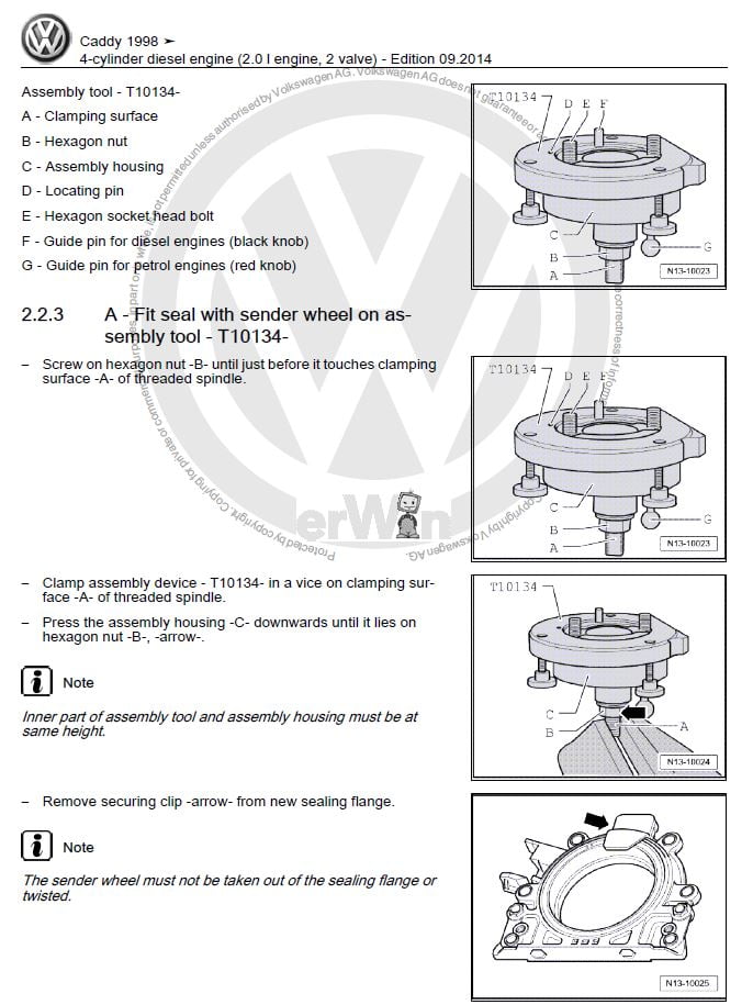Volkswagen Caddy 1996 2003 Repair, Vw Caddy Wiring Diagram Pdf