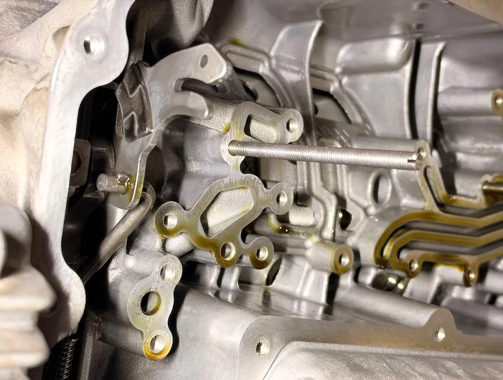 Cleaned ZF 8HP oil channels