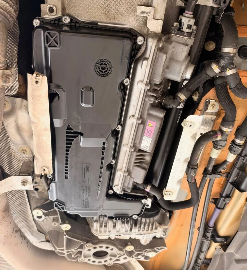 New ZF 8HP oil pan fitted