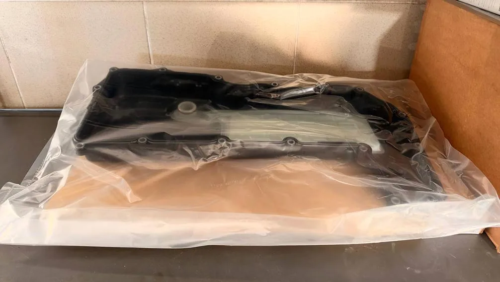New original ZF oil pan from the kit