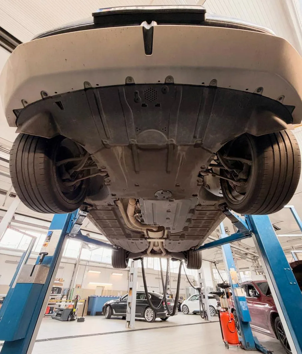 BMW X3 M50 on the lift
