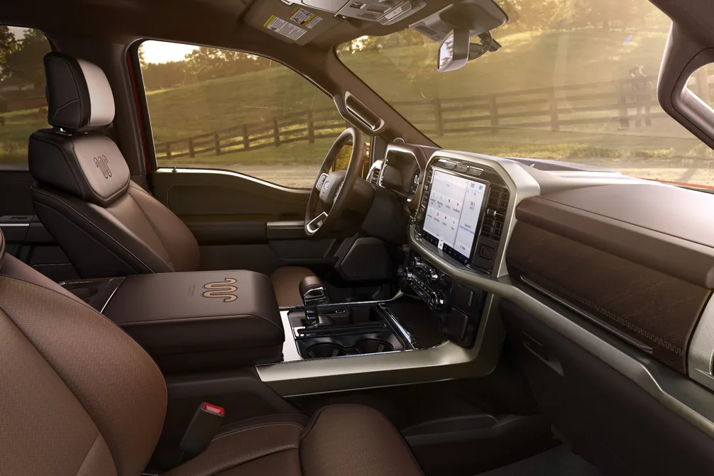 2021 Ford F-150 interior