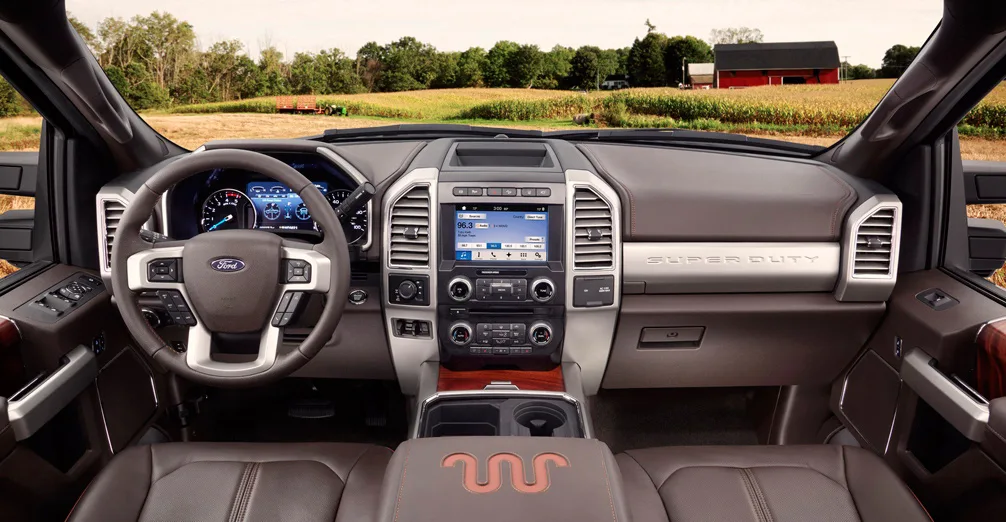Ford Super Duty interior